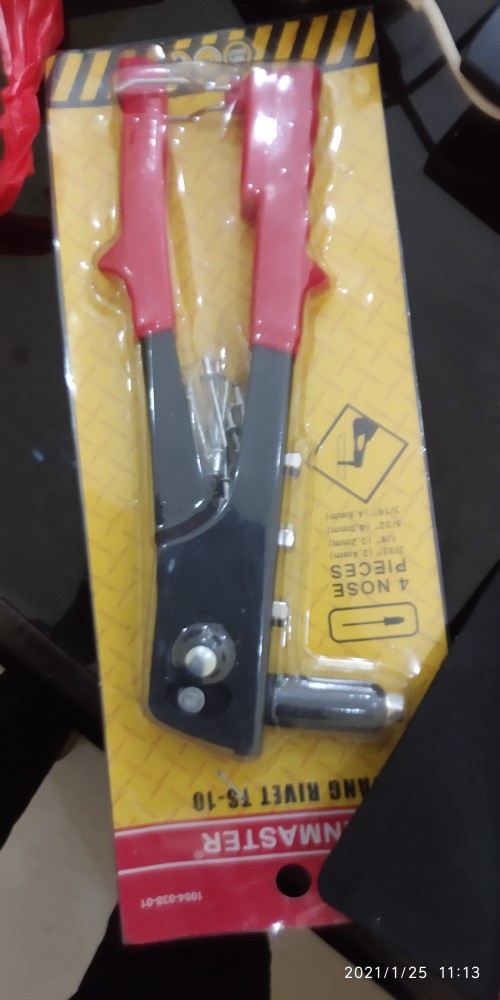 Promo Hand Riveter Tang Rivet Ripet Tembak Kenmaster Plus Mata Rivet 10 Pcs Termurah Berkualitas