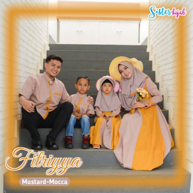 Sarimbit fitriya sister hijab (gamis mom)