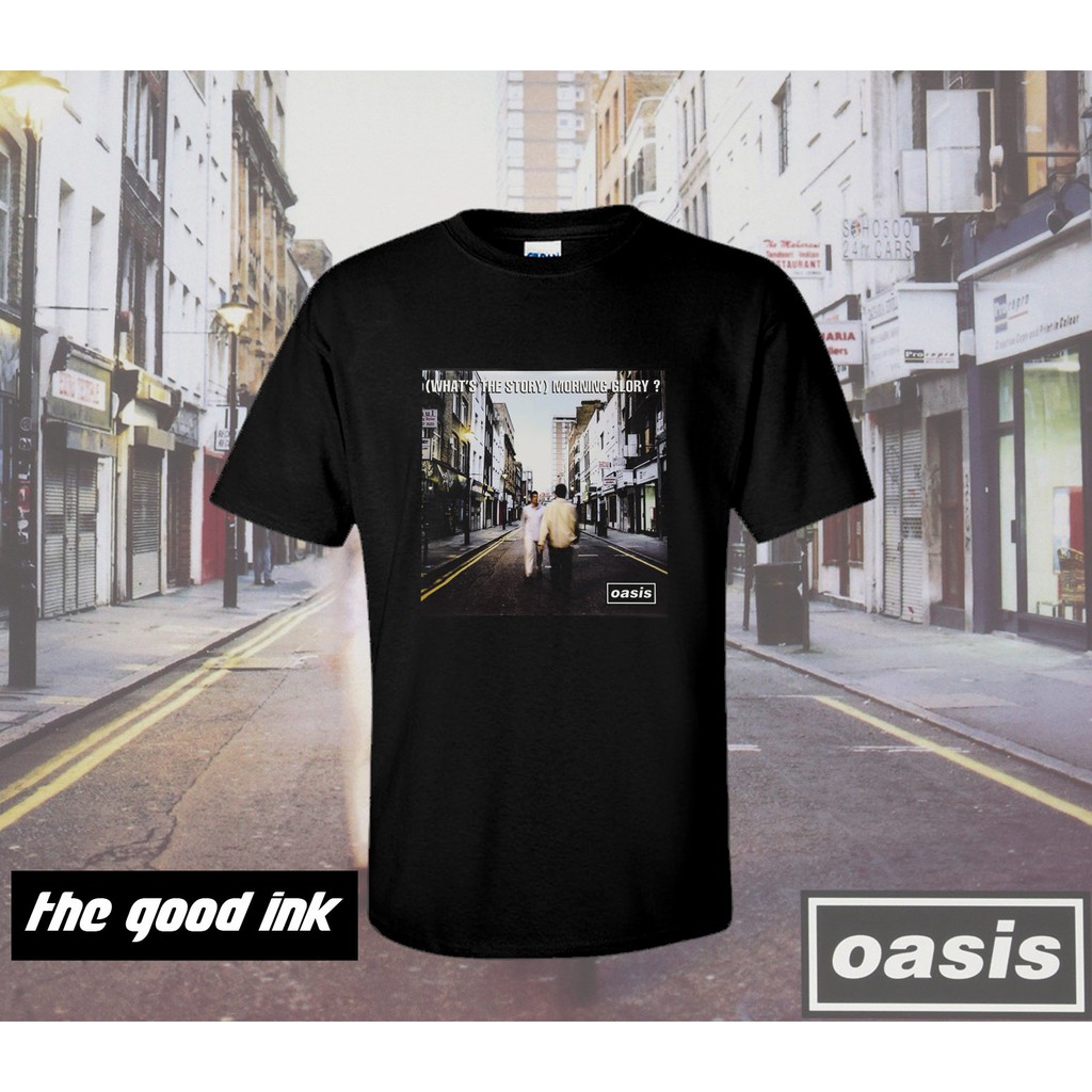 Kaos Oasis - Morning Glory - Original Gildan T-shirt
