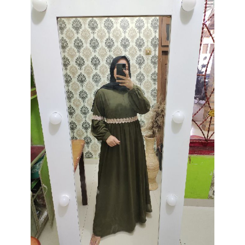 gamis renata renda