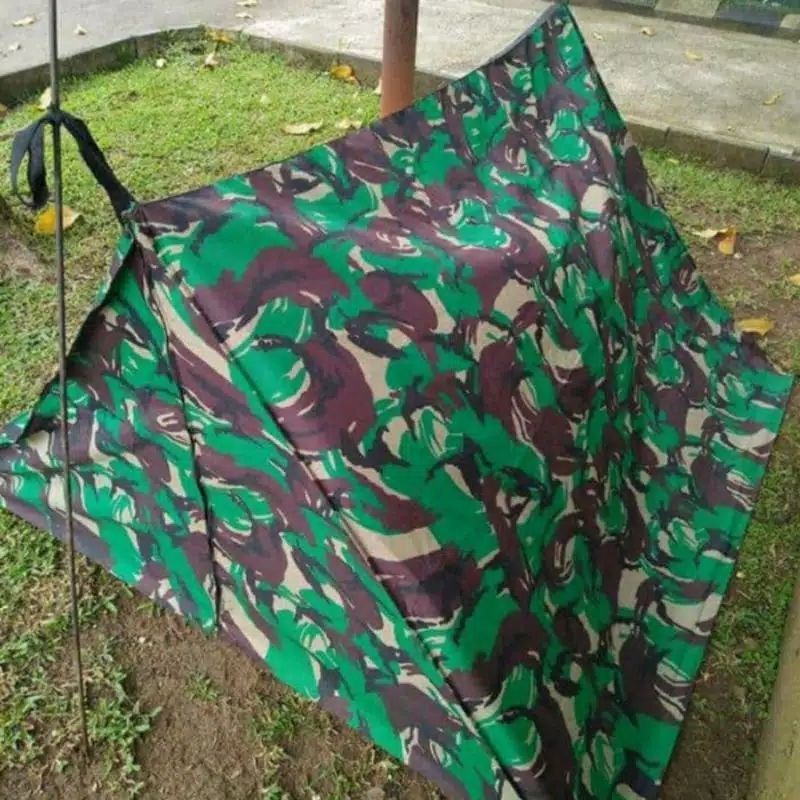 TENDA PERORANGAN TNI/ Militer / Army/ tenda perorangan Loreng TNI