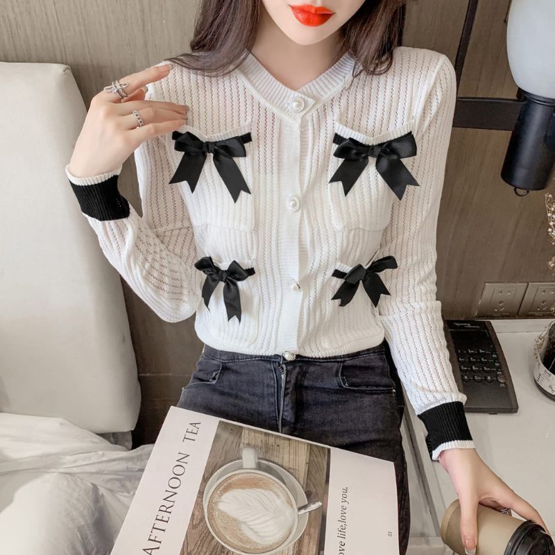 MDLV ~ 7372 FILLETA LONG SLEVEE KNIT CARDIGAN KARDIGAN KOREA KARDIGAN RAJUT CWK FASHION IMPORT