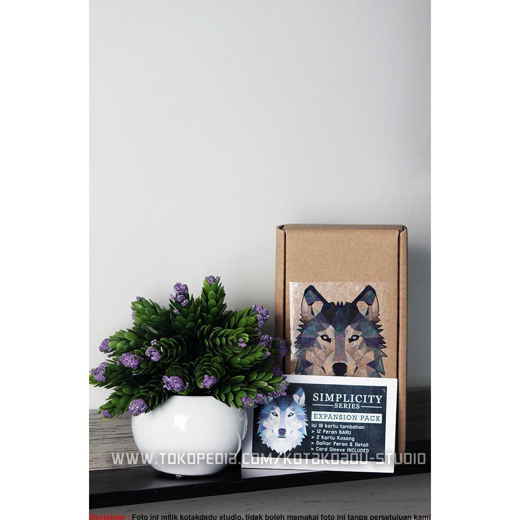 SALE PROMO The Werewolf Game Simplicity Series + Exp. Pack - 41 Kartu Termurah