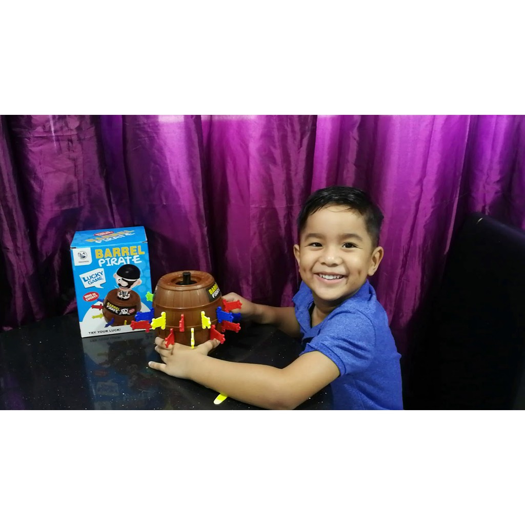 Takarai Mainan Tong Bajak Laut Mendidik Seru | Barrel Pirate Roulette Family Game Mainan Anak - Kids Toys