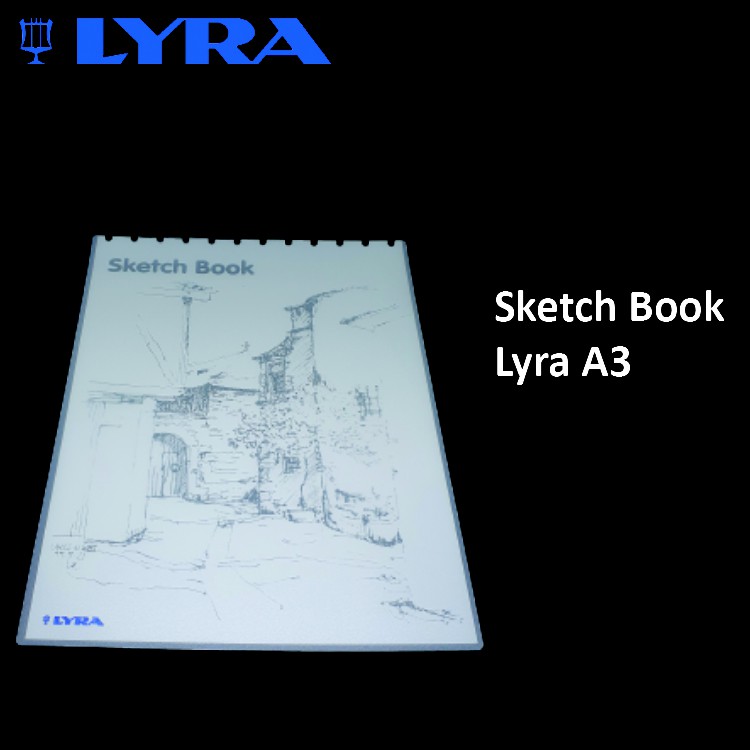 

Sketchbook Lyra / Buku Gambar Spiral A3