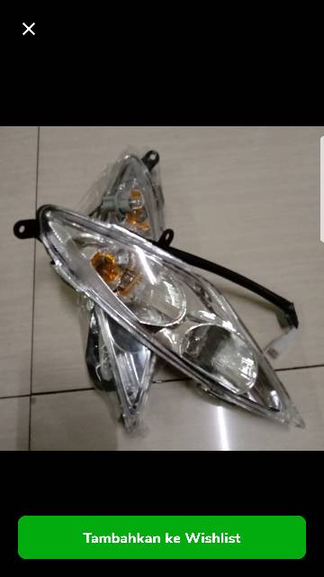 lampu sen depan/ front winker assy jupiter MX