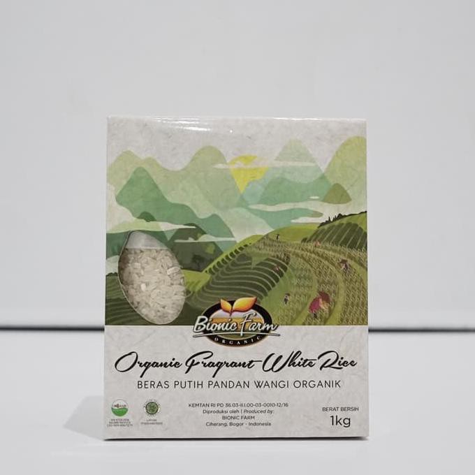 

BERAS- BIONIC FARM BERAS PUTIH ORGANIK 1KG -UNGGULAN.