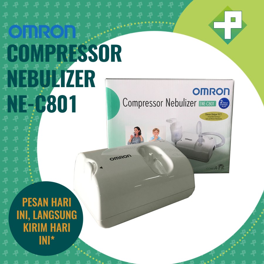 Nebulizer Omron NE C801 / Alat Uap / Inhalasi Compressor