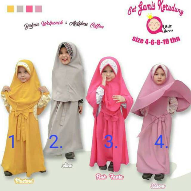 gamis little Hanna
