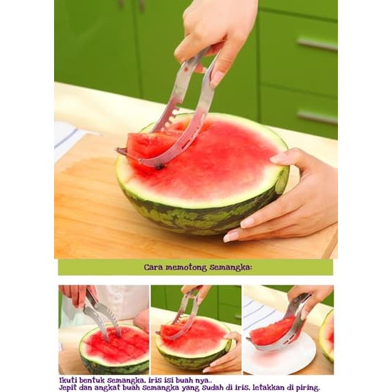 Pisau Alat Pemotong Buah Semangka Baru Water Melon Cutter /Watermelon slicer