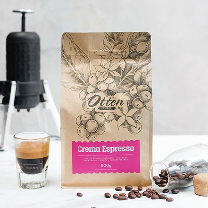 

Otten Coffee Crema Espresso 500 gram Kopi | Espresso Blend Best Seller -Diskon Besar