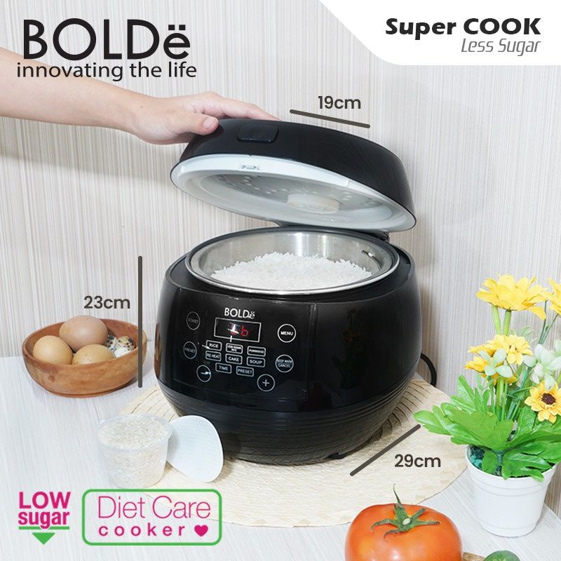 Magic Com Bolde Super Cook Less Sugar