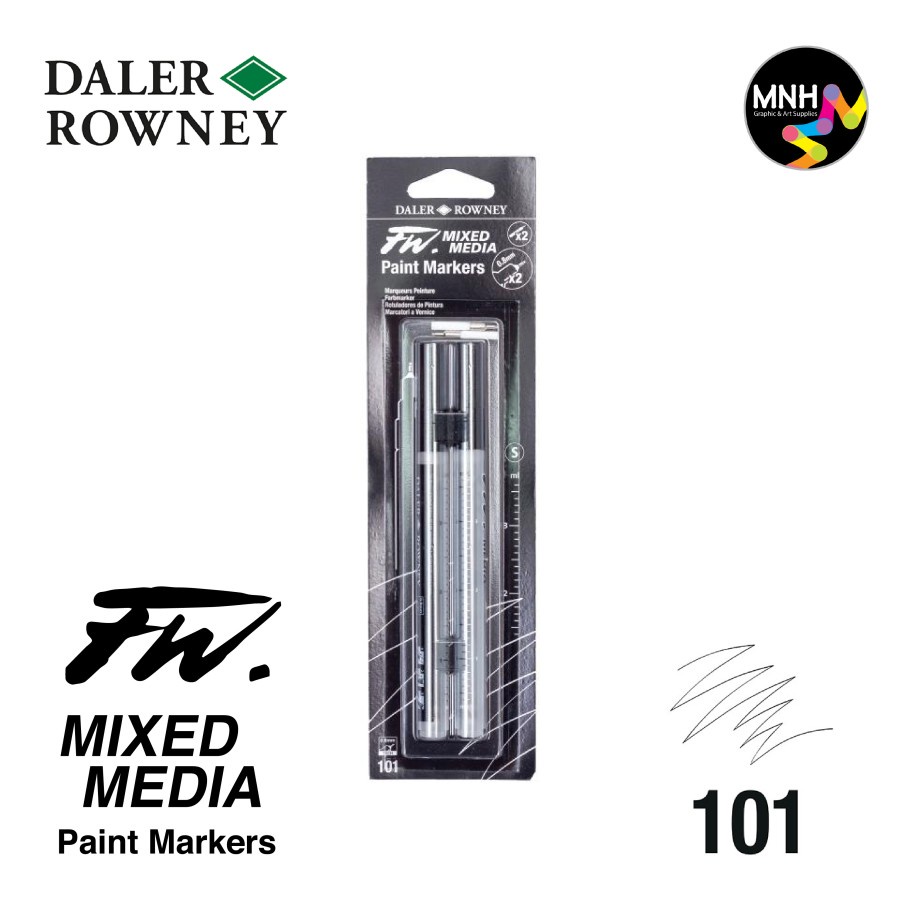 

Daler Rowney FW Marker Set 2xSM- Cassing Spidol Untuk Fw Ink