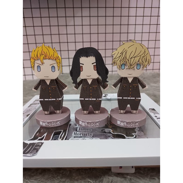 tokyo revengers baji keisuke chifuyu takemichi pop up box 3d manga komik keychain standee keyring st