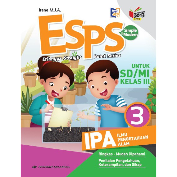 BUKU ESPS IPA SD/MI KELAS 3 ERLANGGA