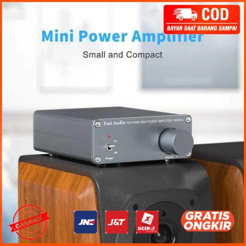 Fosi Audio Mini Amplifier Receiver HiFi Class D 160W TDA7498E