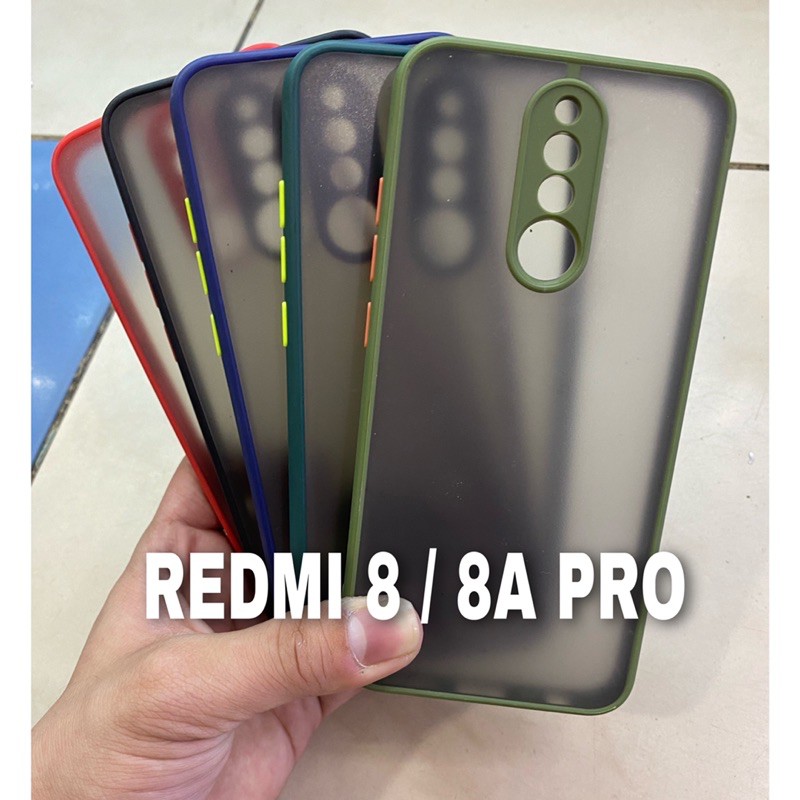 REDMI 8 / 8APRO / 8A MY CHOICE Bumper Candy Protector CAMERA FUZE DOVE HARD CASE