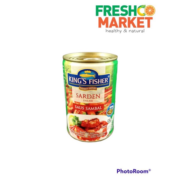 

KING'S FISHER SARDINE CHILI 425GR