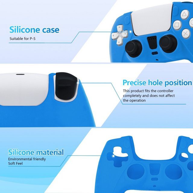 PS5 DOBE Silicon Case PS 5 Silikon Stick Pelindung Stik ORIGINAL - HIJAU
