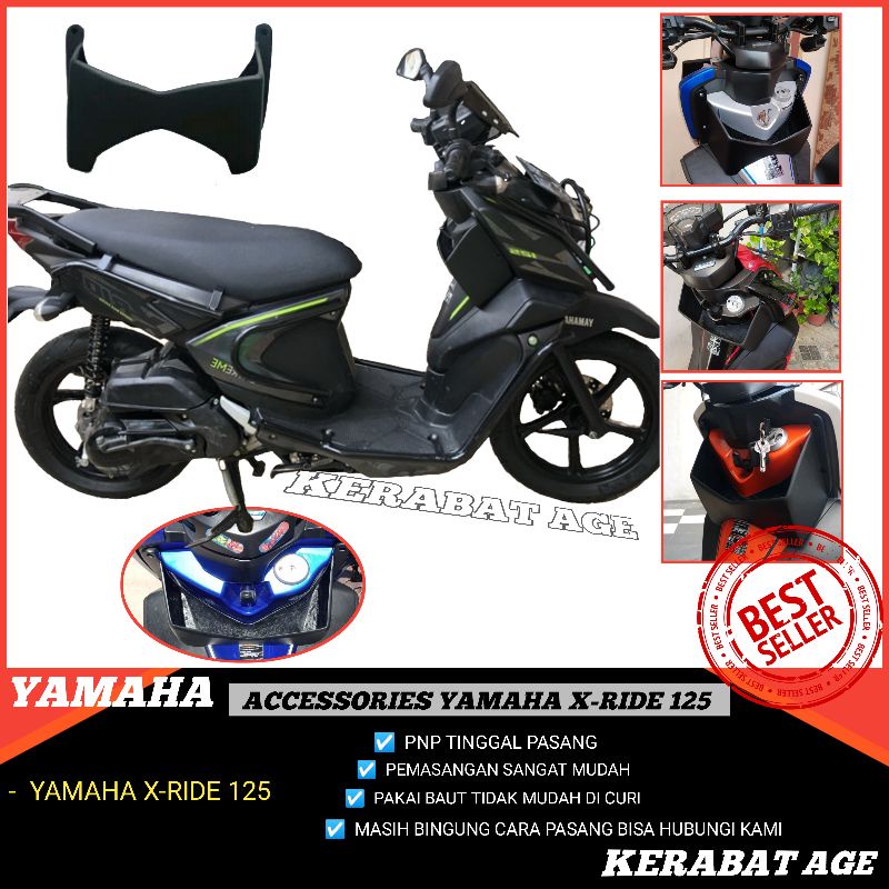 Aksesoris Keranjang x ride 125 New Variasi Modifikasi Custom bagus