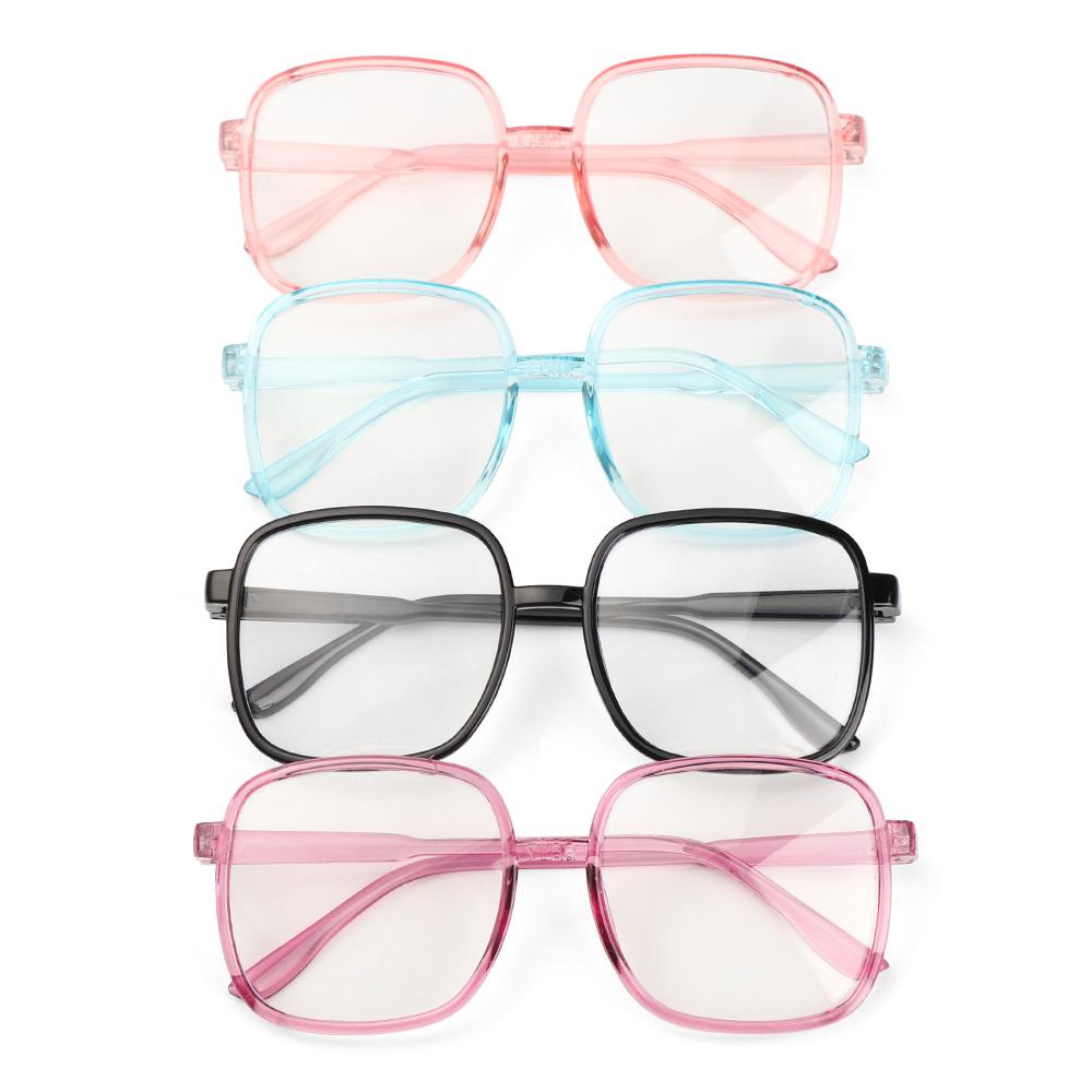 Lily Kacamata Anti blue Light Cowok Cewek Cermin Polos Anti-blue Rays Anak Eyeglasses