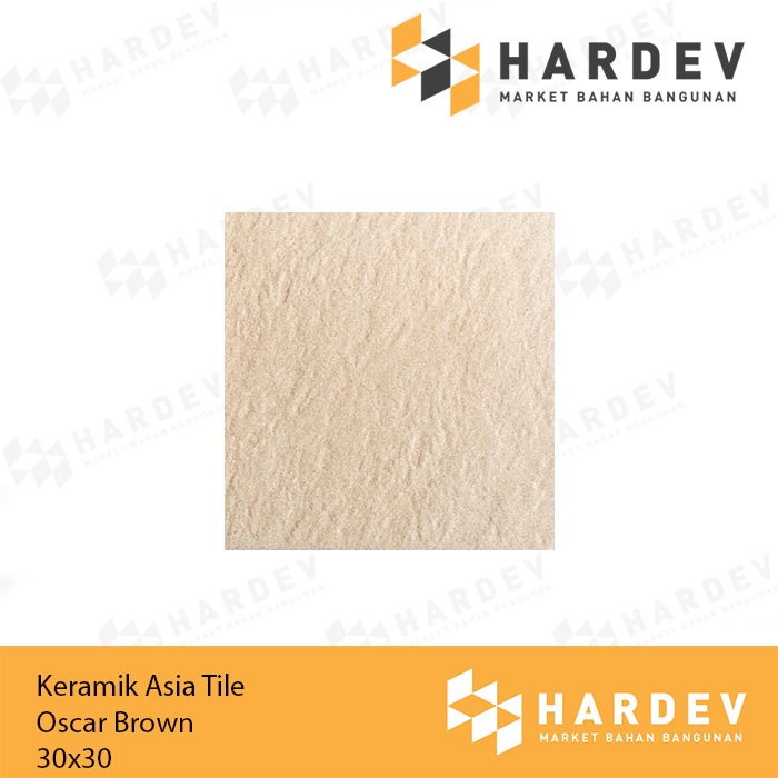 KERAMIK ASIA TILE 30X30 OSCAR BROWN KW1