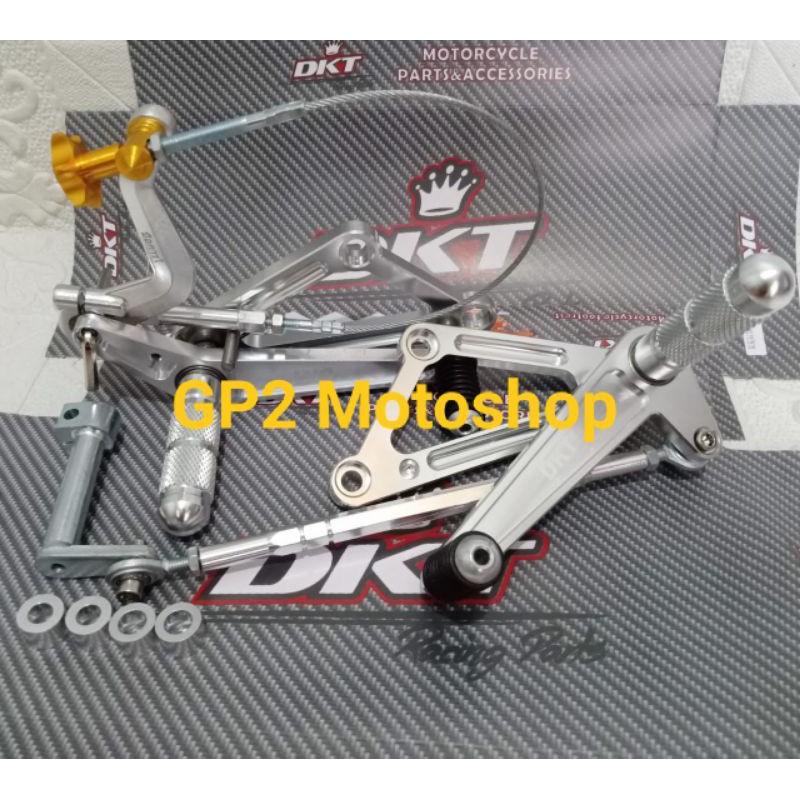 Paket footstep Underbone Dkt Non disc Plus seling Paha rem Copy Nui ninja 150 R & RR