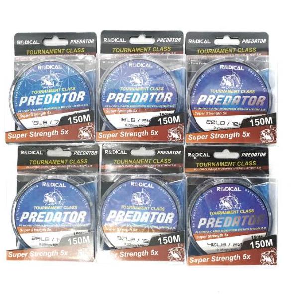 Terbaru.. Senar Radical Predator 150M