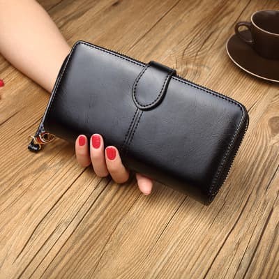 Dompet Lipat Women Long Wallet Branded Asli Premium Terbaru Dompet Wanita Panjang Cewek Murah Model 