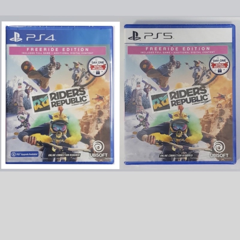 Riders Republic Ps4 Ps5 Game Playstation 4 5 Ps 4 Ps 5 kaset ps4 kaset ps5 rider games downhill down