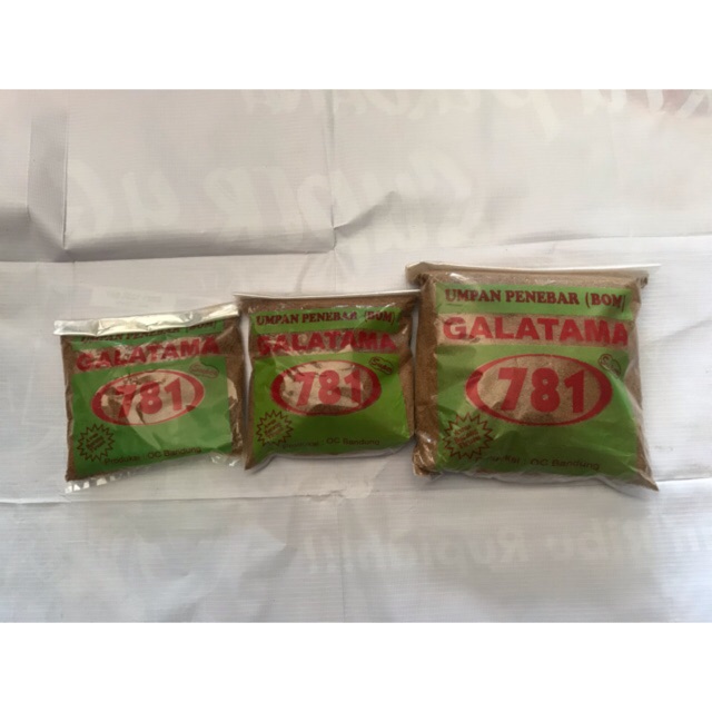 Pelet galatama 781/Bandul 781 Pengumpul Ikan
