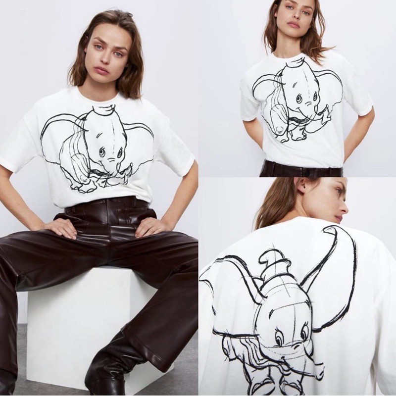 T-shirt dumbo disney x Zara