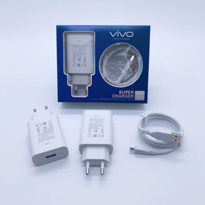 Travel Charger Vivo X27 X70 Original Quallcom Fast Charging