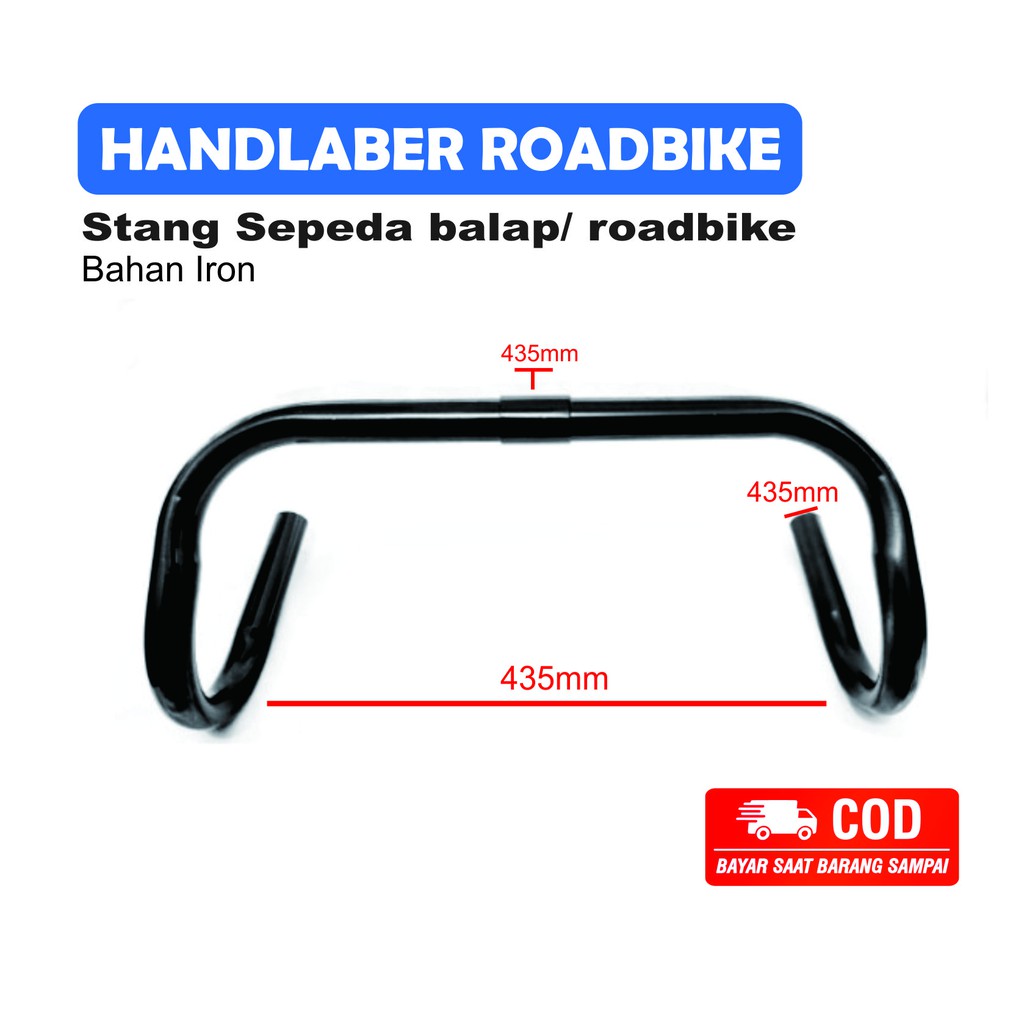 Handlaber Roadbike Dropbar Setang Stang Pixie Sepeda Balap