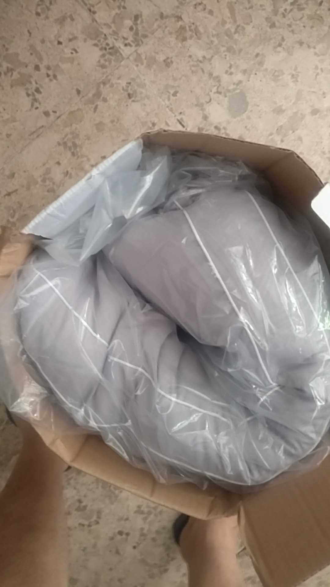 Domi  Bantal Microfiber Pillow 50x70 Cm Grey