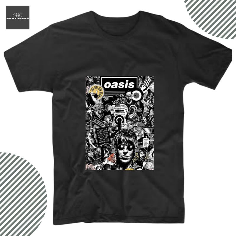 Baju Kaos Band Oasis | Kaos Band Oasis | Band Oasis