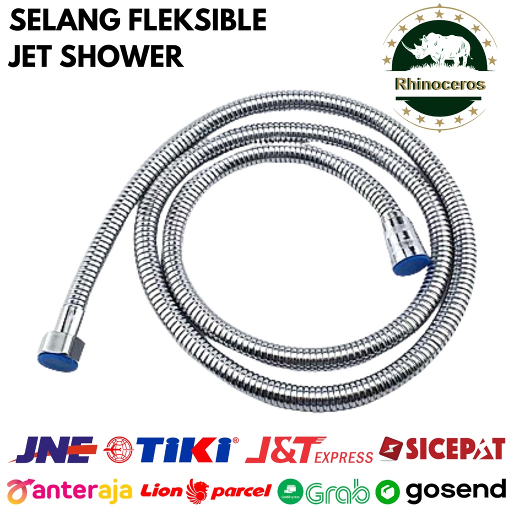 Selang Shower Fleksible 150cm Selang Hose Fleksibel Selang Jet Shower