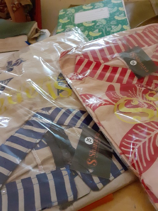 Shanaya Batik Tunik Seroja Lawasan Sogan Batik Formal