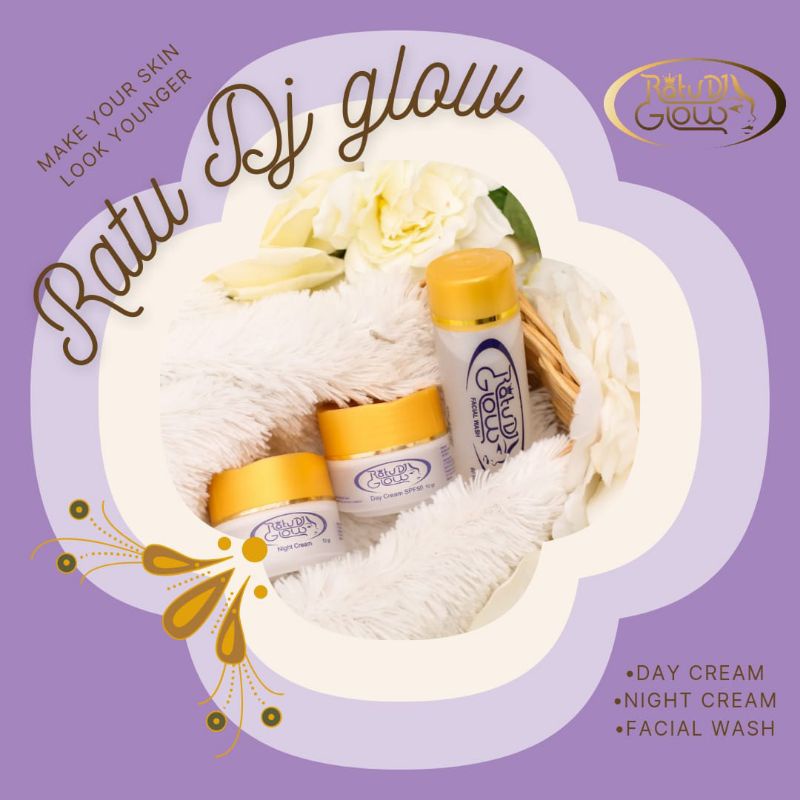 Paket kecantikan super glowing!!! RATU DJ GLOW SKINCARE