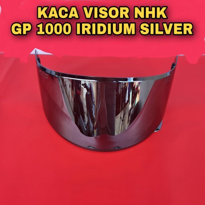 KACA Visor Flat NHK GP1000 GP 1000 Iridium Silver Blue Gold Darksmoke BENING Visor NHK GP1000