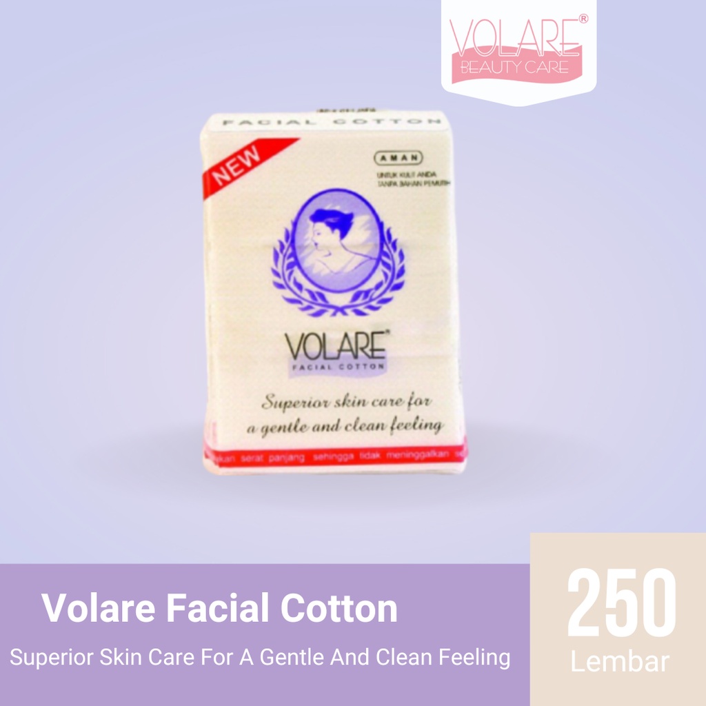 Volare Facial Cotton 250 Sheet