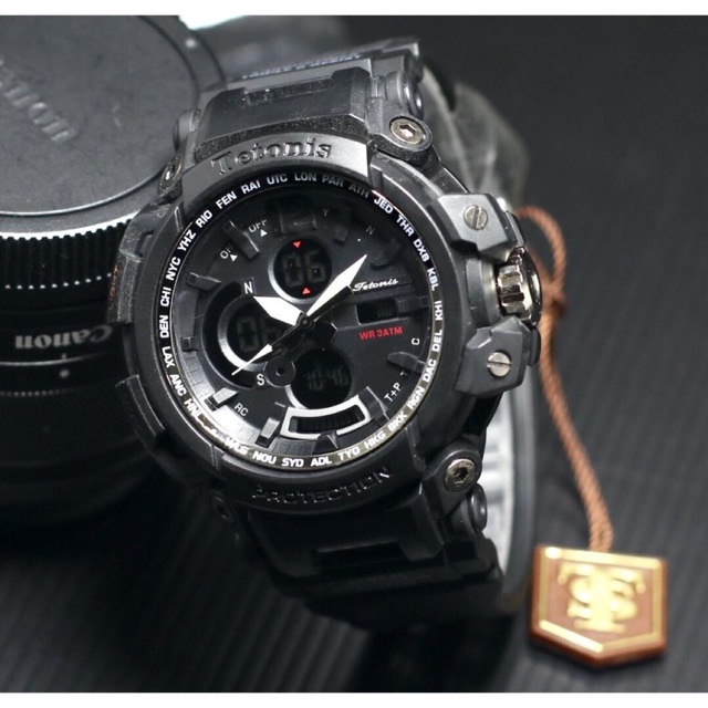JAM TANGAN PRIA TETONIS DOUBLE TIME ORIGINAL