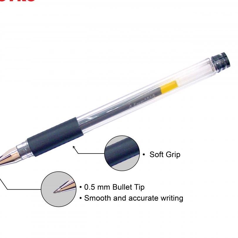 

Harga Termurah F6EL0 [D] Pen Bolpen Gel JK-100 Joyko ( 12 PCS ) W99 Model Baru