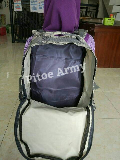 Tas LEBANON Army - Ransel Loreng Marpat - Tas Punggung Tactical - Airsoft - Camoflase - Brimob