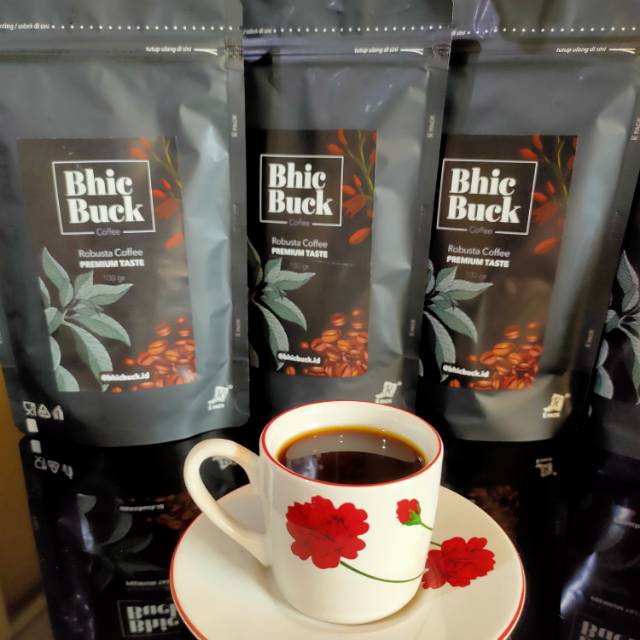 

BhickBuck coffee robusta-kopi bubuk asli robusta black coffee kopi pahit 50gram