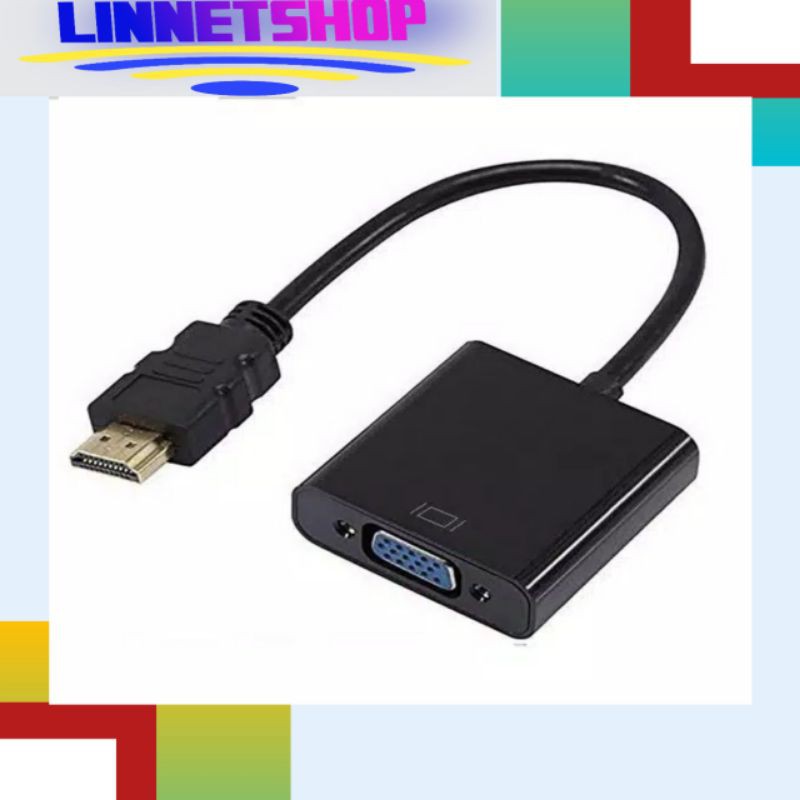 Konverter Kabel HDMI to VGA Adapter