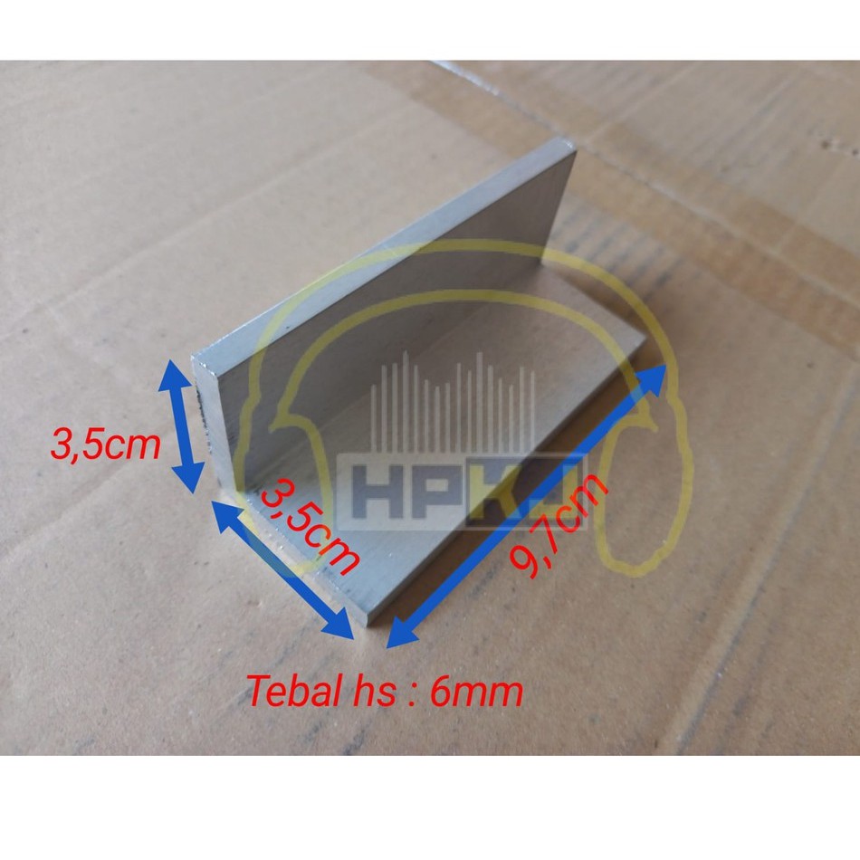 PENDINGIN HEATSINK TEBAL L 6 MM heatsink hs L tebal 6mm