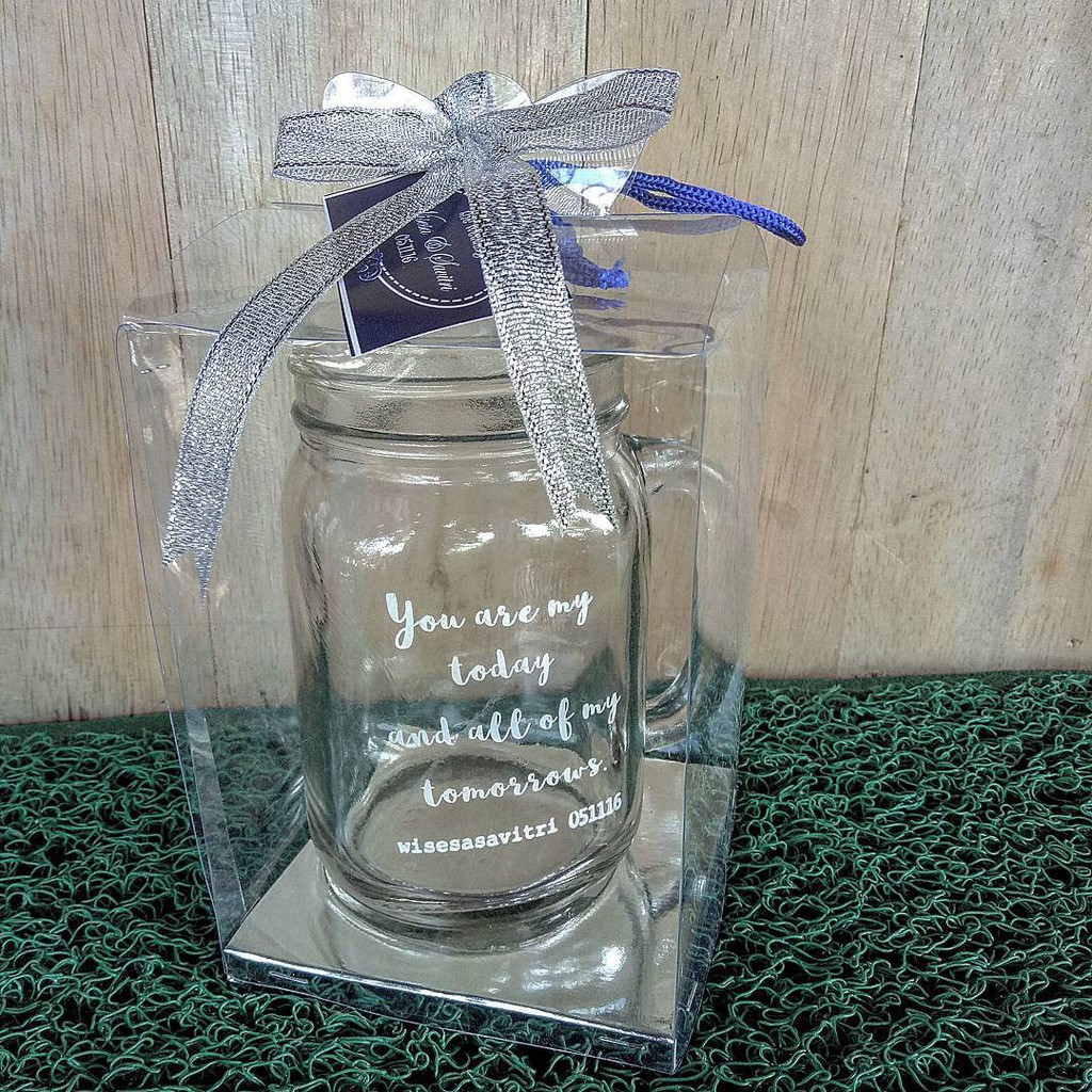 Souvenir gelas jar besar