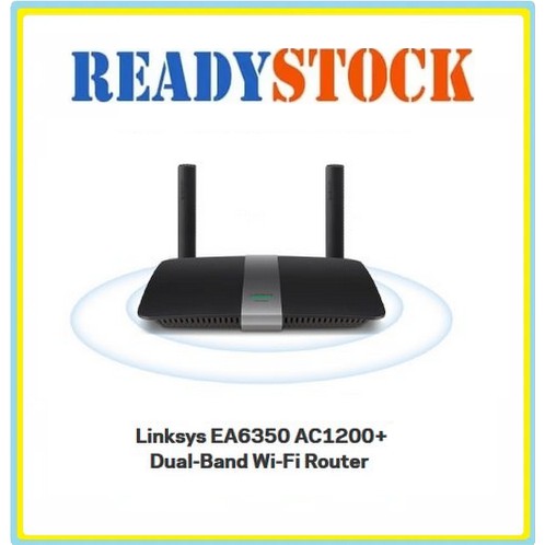 LINKSYS EA6350 AC1200+ DUAL-BAND WI-FI ROUTER