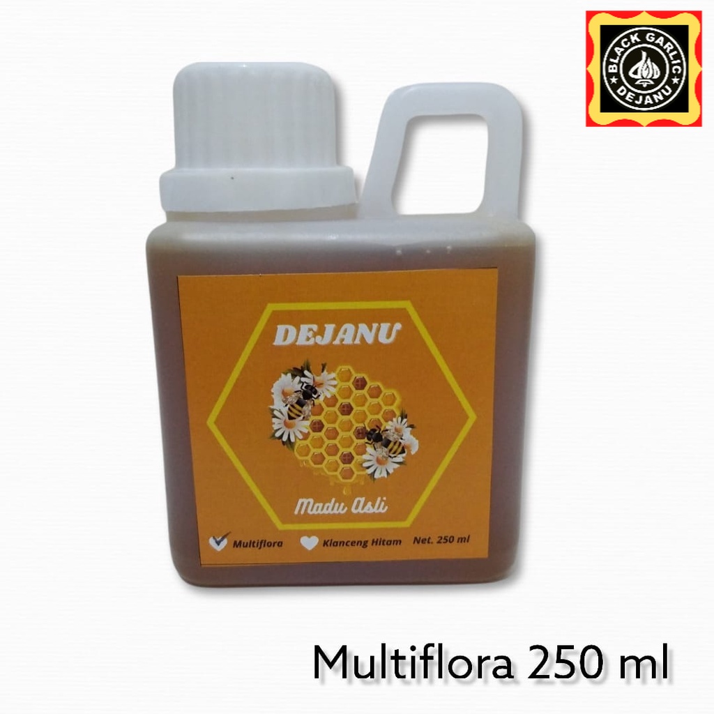 

Madu Hitam Klanceng Multiflora Asli Murni 100% Alami 350 Gram